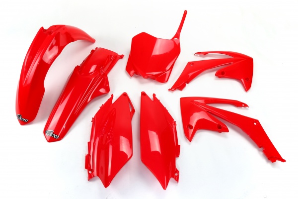 Plastic Kit red for Honda CRF 250 R (2011-13) - CRF 450 R (2011-12)